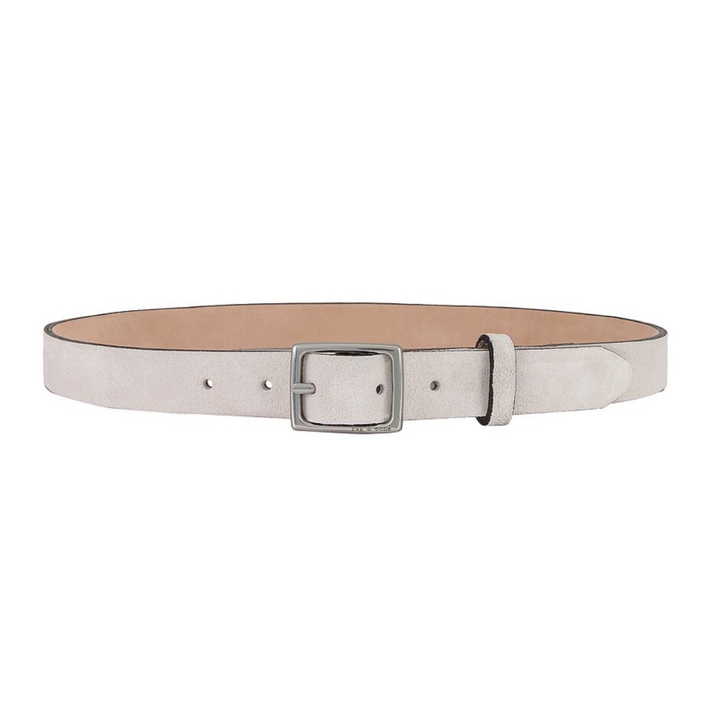 NWT Rag & Bone | Baby Boyfriend Belt in Sterling Suede Skinny Belt Size S